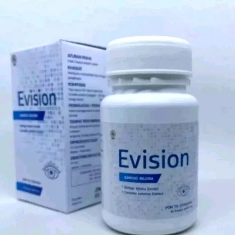 Evision Vitamin Mata Original Official Store Distributor Resmi Kapsul Mata Minus Katarak Rabun Ampuh