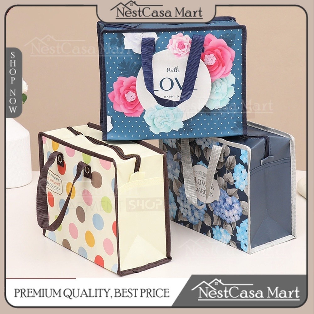 Tas Jinjing Laundry Baju Tas Belanja Tas Kado Kapasitas Besar Hand Bag Serbaguna Murah Bagus - NestC