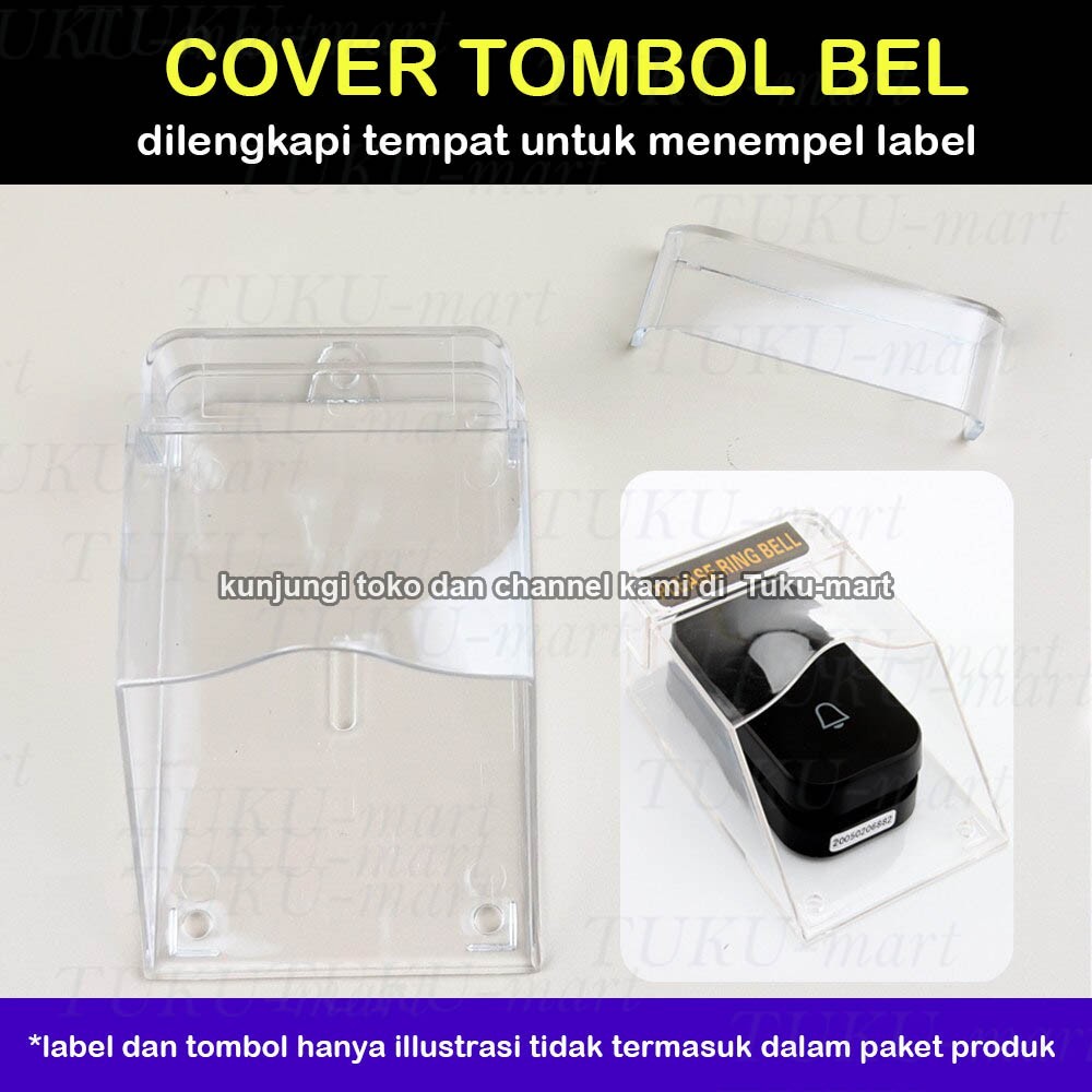 cover tombol bel rumah bel pintu bel wireless