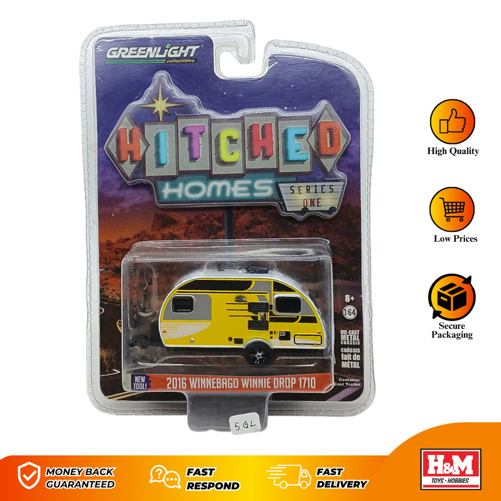Greenlight  2016 Winnebago Winnie Drop 1710 - "Hitched Homes Series One - 5GL-GL1