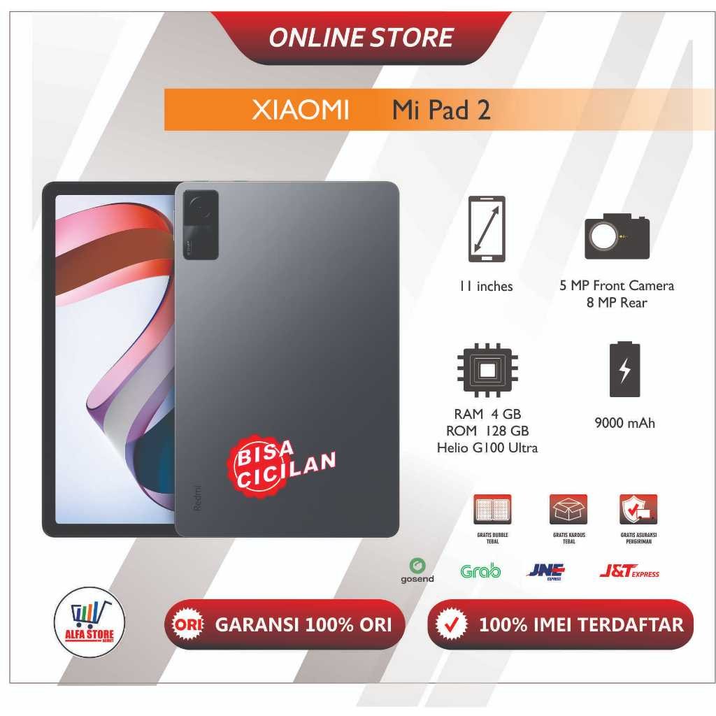 Xiaomi Redmi Pad 2 ram 4/128gb 11inch - xiaomi mipad2 ram 4/128gbGaransi Resmi