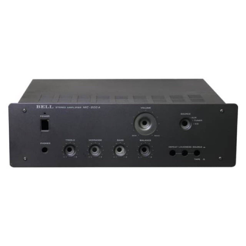 Box Power Amplifier BELL MC 200A