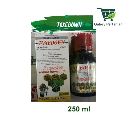 TOXEDOWN 150EC 250ml Insektisida Kontak Original Dengan Bahan Aktif Ganda Sangat Efektif Untuk Menge