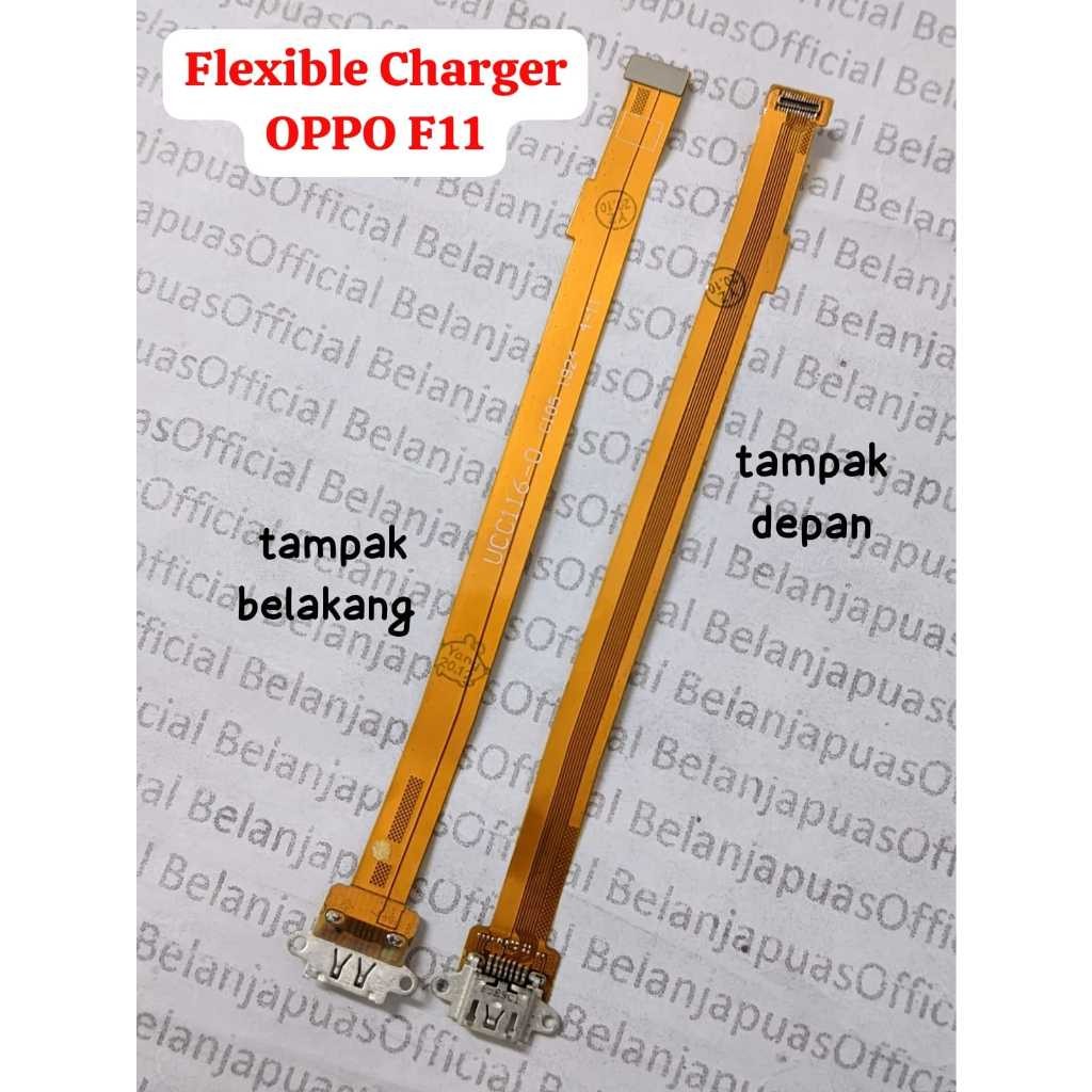 Fleksibel Flexible Konektor PCB Papan Cas Charger OPPO F11 F 11
