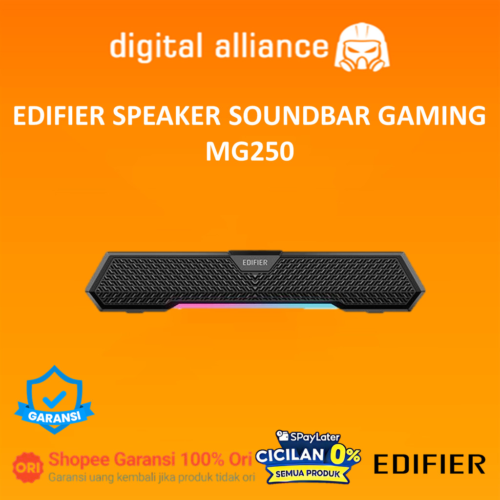 EDIFIER SPEAKER SOUNDBAR GAMING MG250