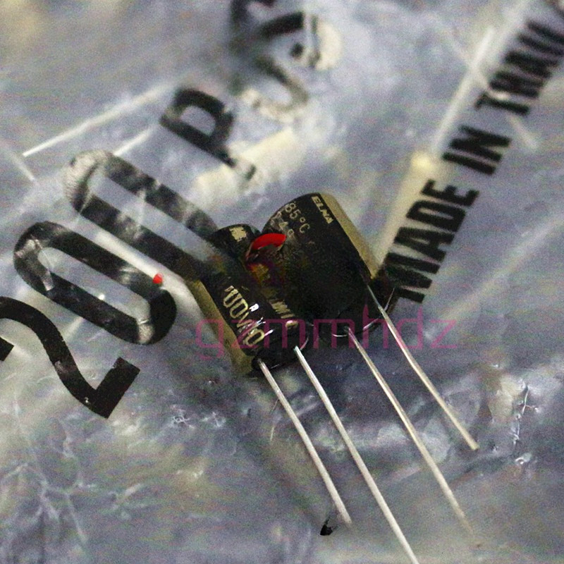 10PCS NEW ELNA RFS SILMIC II 50V10UF 8X11.5MM SILMICII 10UF 50V hot sale SILMIC2 50v 10uf Black Gold