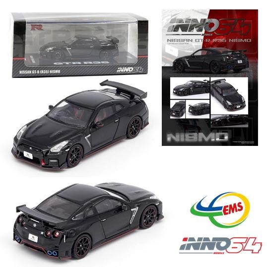 ANS99 IN64-R35N-BLA  - INNO64 1/64 NISSAN GT-R (R35) NISMO Black