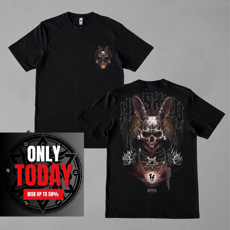 ORI Huskey Clothing - kaos distro pria - king rizen t shirt blk - huskey bali