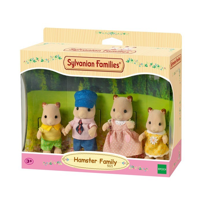 Mainan Koleksi Sylvanian Families Hamster Family
