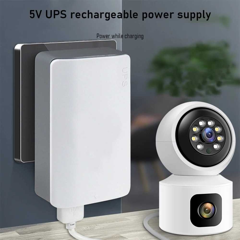 COD - Taffware Mini UPS Power Supply Backup CCTV EU Plug 1200mAh 5V/2A - QX-2352C