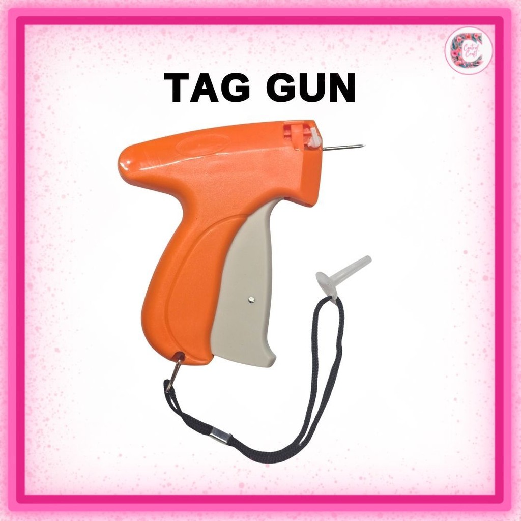 Tag Gun Tag Pin Tembakan Label Baju/Laundry/Kaos Kaki/Brand Pakaian