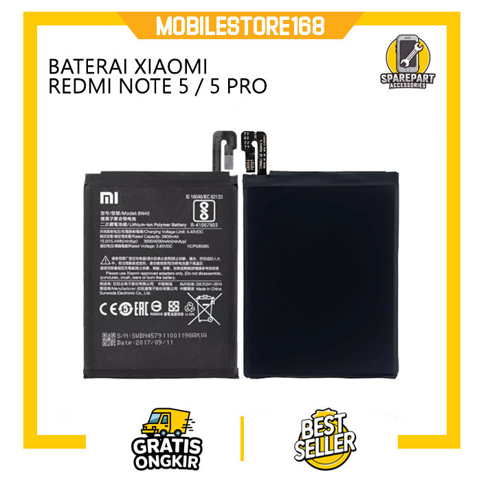 BATERAI XIAOMI REDMI NOTE 5 / 5 PRO