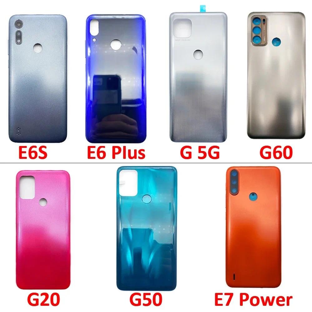NEW Back Battery Back Cover Door Housing Case Replacement Parts For Motorola Moto E6 Plus E6S G 5G E