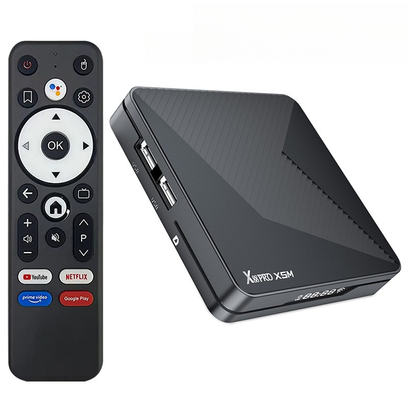 X88 PRO S905X5M Smart TV BOX Android 14 Quad Core Amlogic S905X5M TV Box HDR 8K Dual Wifi 2G 64G BT5