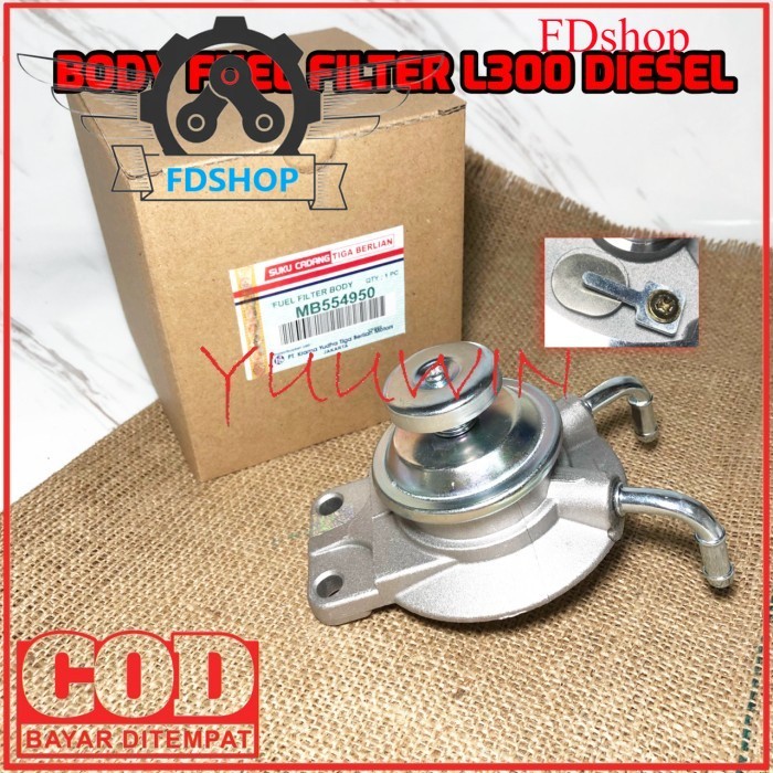BODY FUEL FILTER L300 - TUTUP FILTER SOLAR - POMPA SOLAR L300 L308