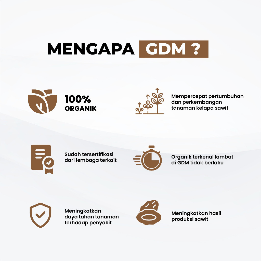 ARFSHOP GDM Pupuk Organik Untuk Kelapa Sawit 5 Liter