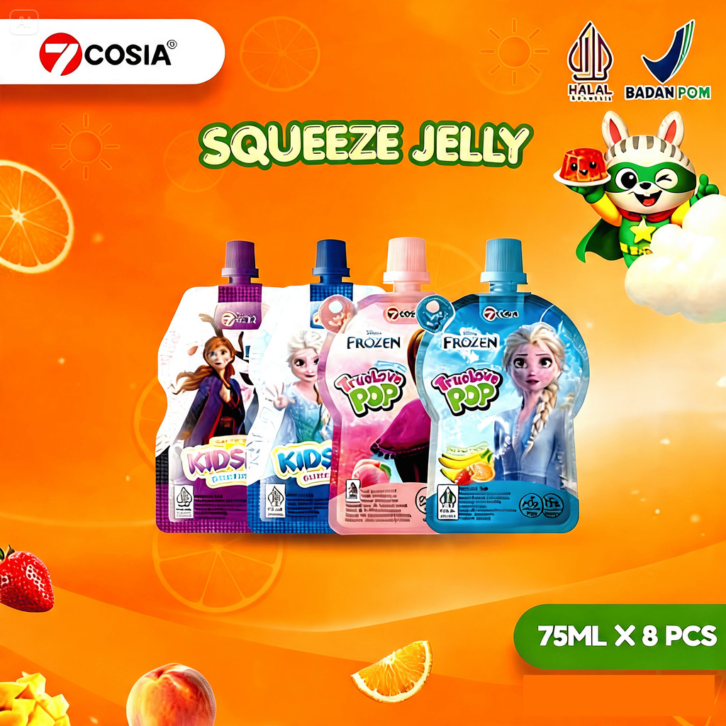 Squeeze Jelly Yogurt 7COSIA Disney Frozen