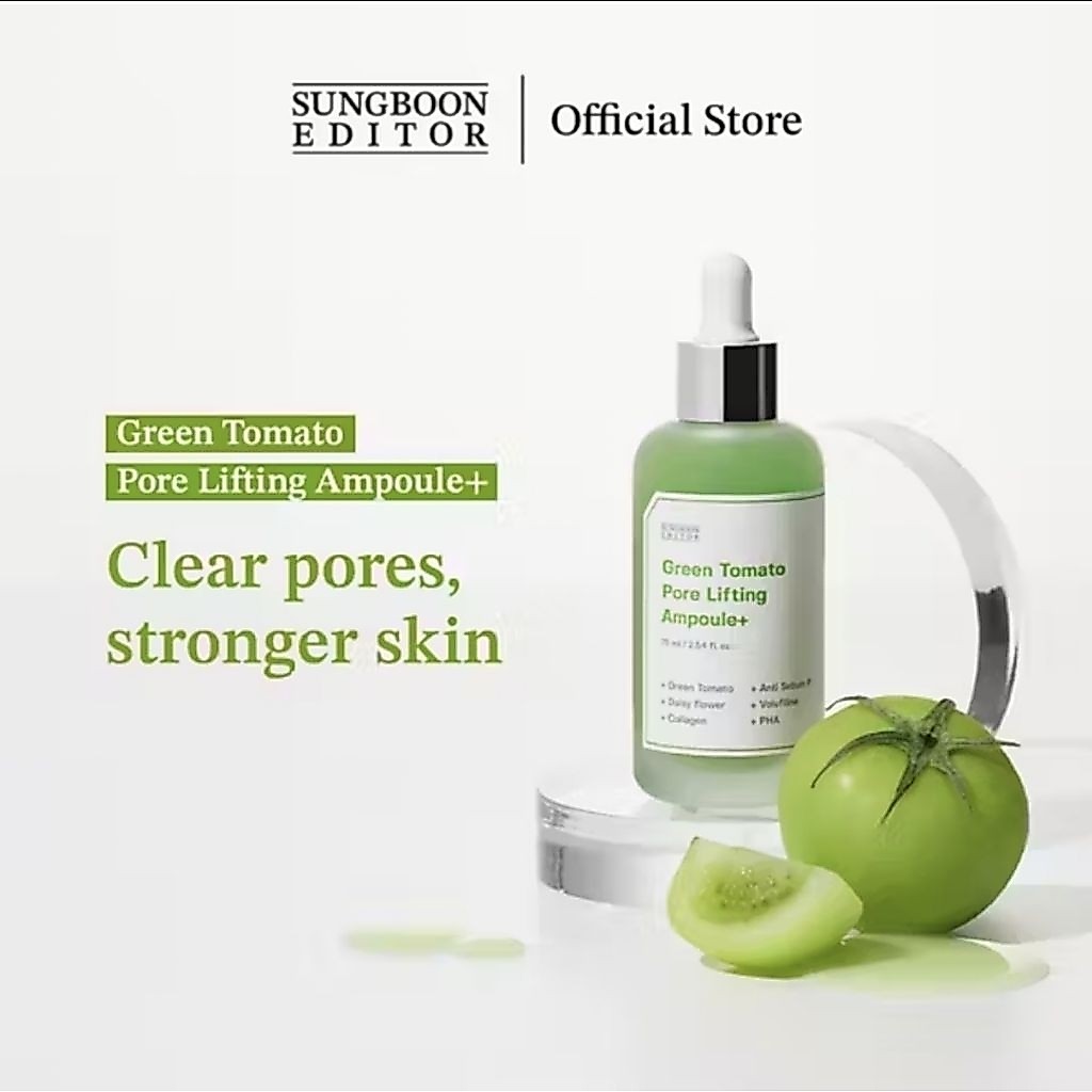 Sungboon Editor Green Tomato Pore Lifting Ampoule 30ml 75ml