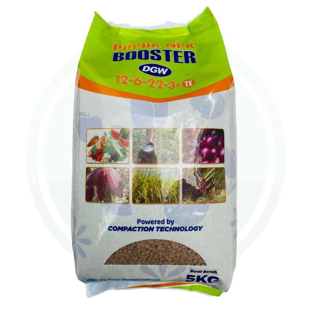 Pupuk NPK BOOSTER 12-6-22-3+TE 5kg dr DGW