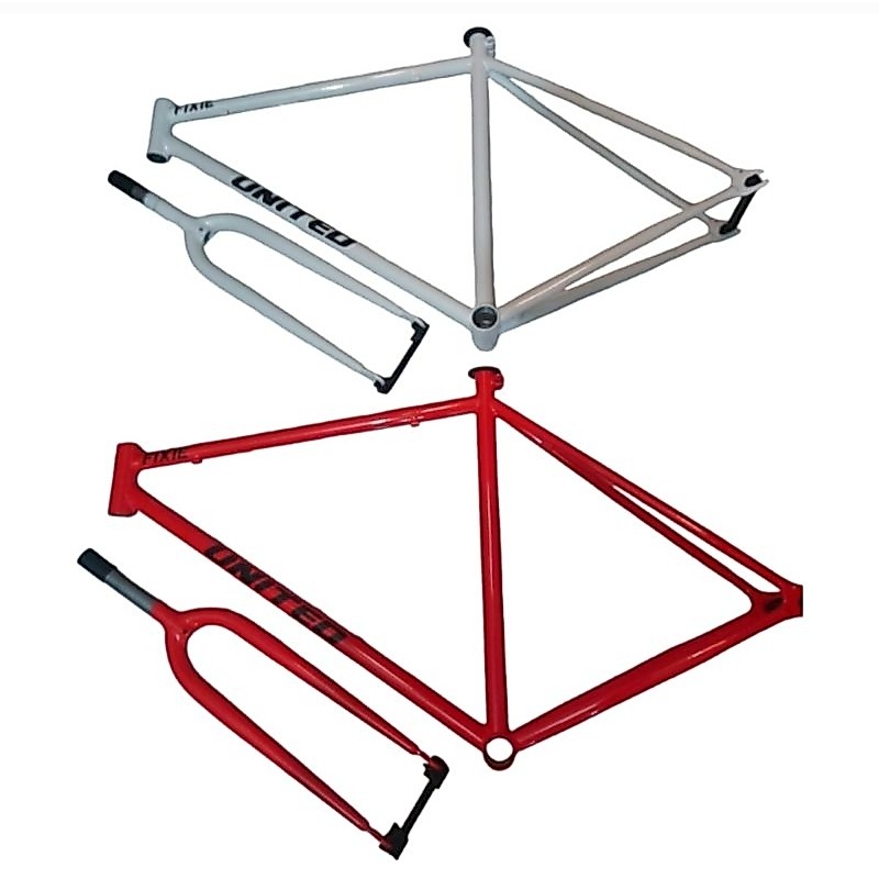 Frame Set Sepeda Fixie United termasuk Garpu Fork Sepeda Balap