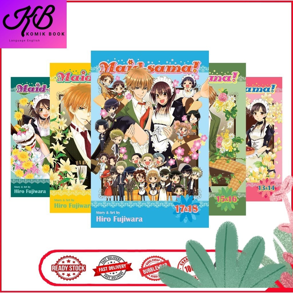 Maid-sama (2-in-1 Edition) (9 book series)