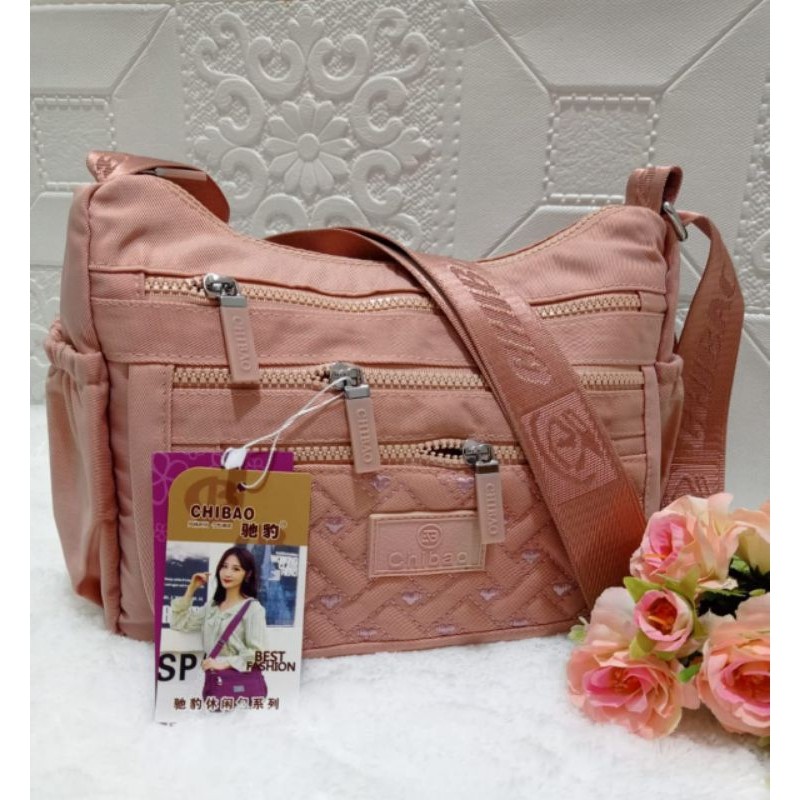 MELVI STORE TAS SELEMPANG WANITA CHIBAO IMPORT TERBARU 7133AB