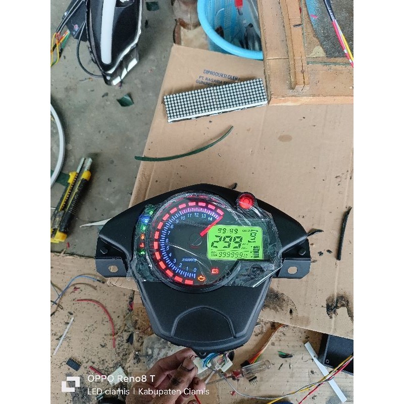 speedometer Honda beat fi Speedometer Digital Custom Honda Beat FI – Stylish & Fungsional