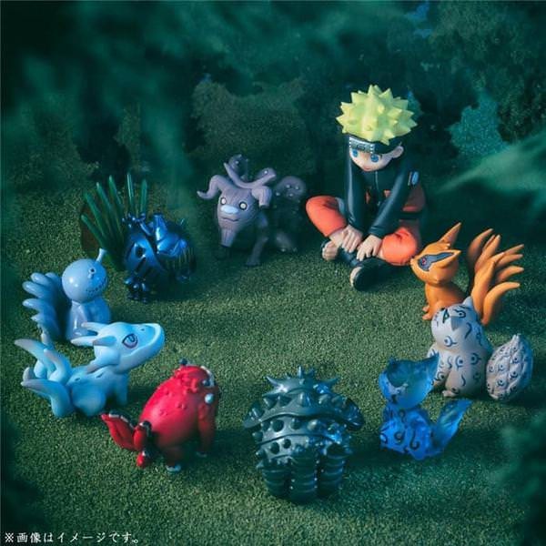 Figure Naruto Set Figure Figure Bijuu Figure Biju Figure Tailed Beast Set 6-8cm Figure Kyubi Hadiah 