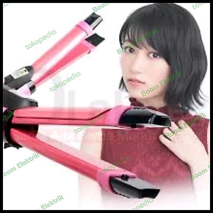 Good Quality Catok Rambut 2 In 1 Fd-1818