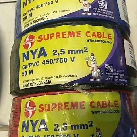 Promo Kabel NYA 2,5mm Supreme Kabel NYA 2.5mm Diskon