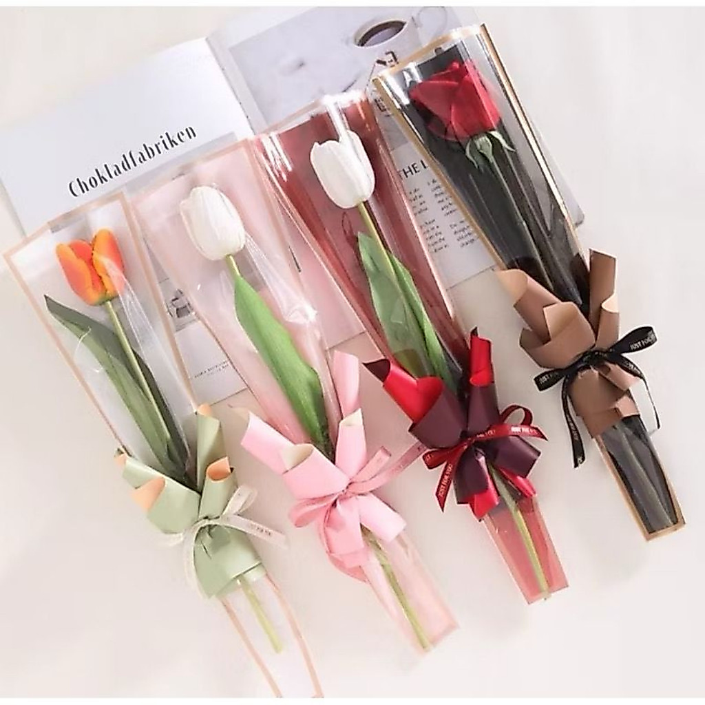 [LINGKA] Plastik Buket Bunga  Wrapping Flower Bouqet / plastik buket  bunga