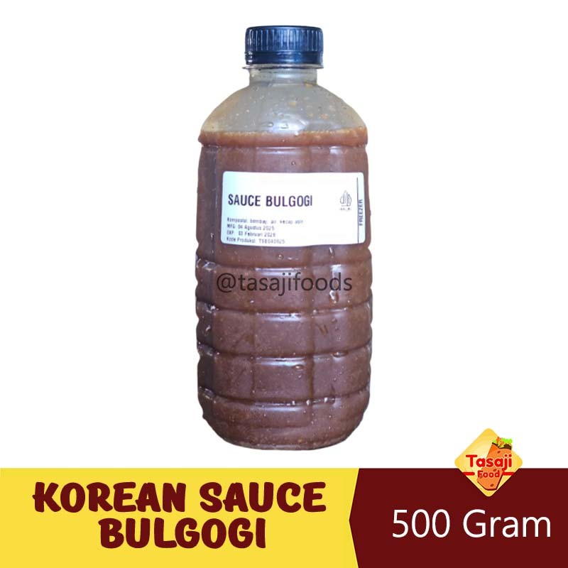 

Korean Sauce Bulgogi 500 Gram Botol Bumbu Bulgogi Tazaj