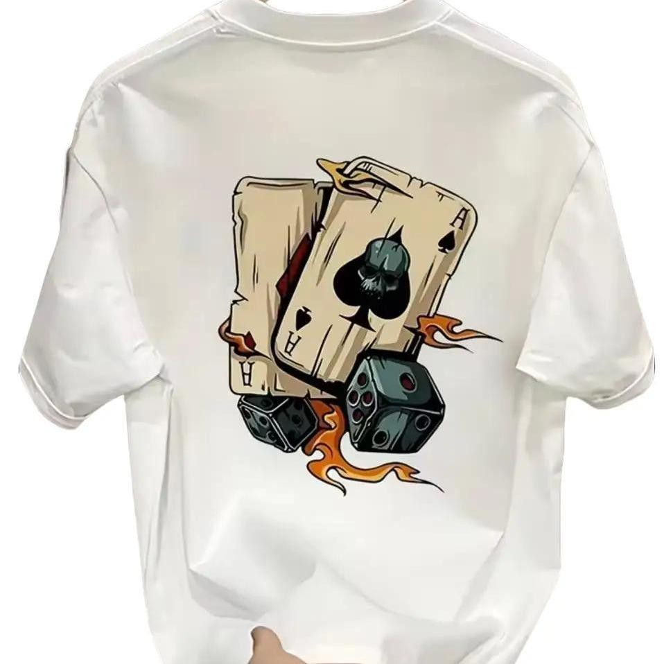 T-SHIRT JOKER OVERSIZE - T-SHIRT OVERSIZE COTTON - KAOS OVERSIZE PRIA