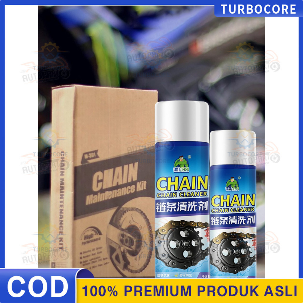 Pilihan Pembalap Profesional Chain Lube Pelumas Rantai Contact Cleaner Anti Karat Pembersih Rantai M