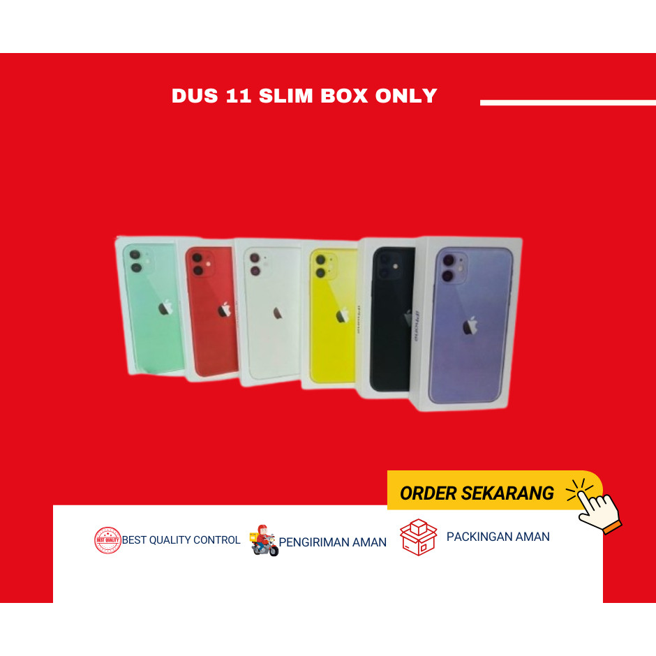

DUS BOX Iphone 11 SLIM FULLSET/BOX ONLY