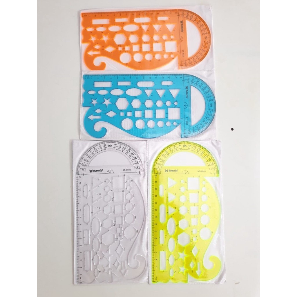 

BPP Penggaris Cetakan berbagai bentuk busur / BT-8000