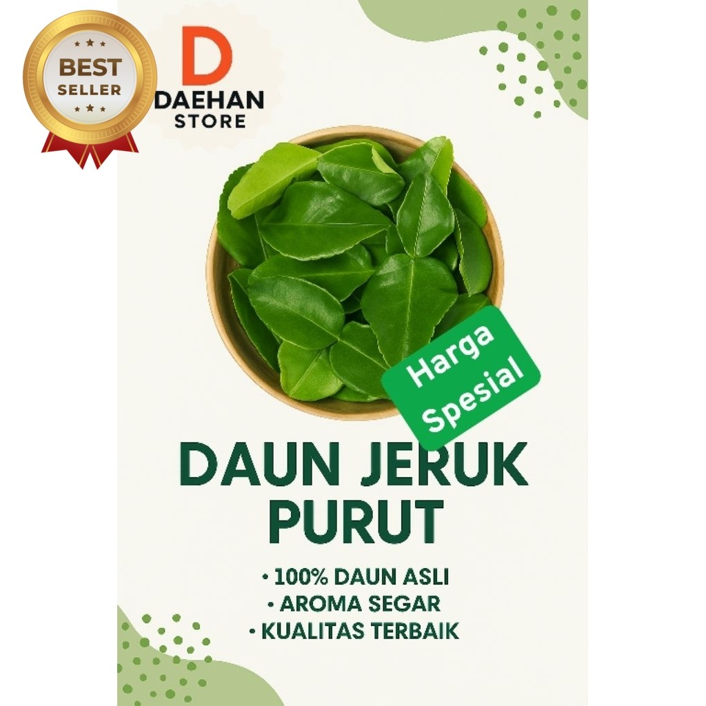 

Daun Jeruk Purut Fresh – Rempah Segar Penghilang Bau Amis Ikan & Daging