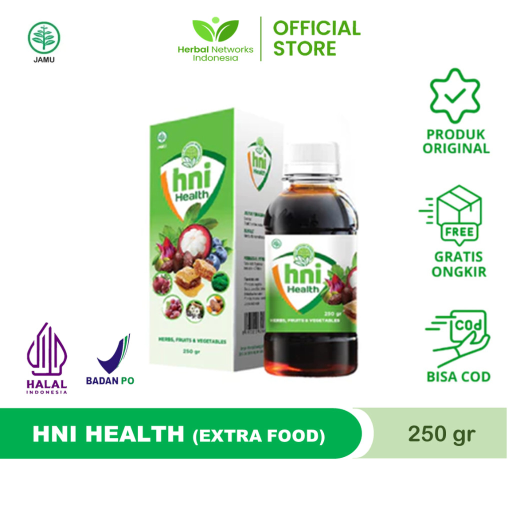 

EXTRA FOOD | HNI HEALTH MADU PENAMBAH NAFSU MAKAN HNI HPAI | Ekstra Food BPOM