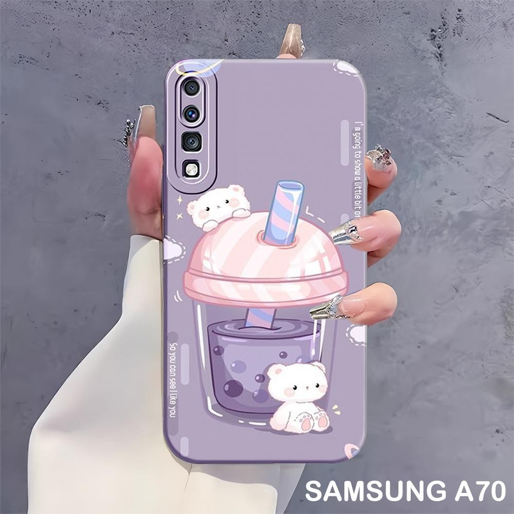 Case  Samsung A70 A50 A50S A30S A7 2018 2019 - Case Hp , Kesing Hp , Casing Handphone - Softcase - P