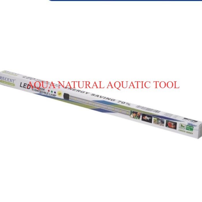lampu celup led 2 lines 2 baris lampu RECENT AA 300 400 500 600 800 1000 1200 2 LINES untuk aquarium
