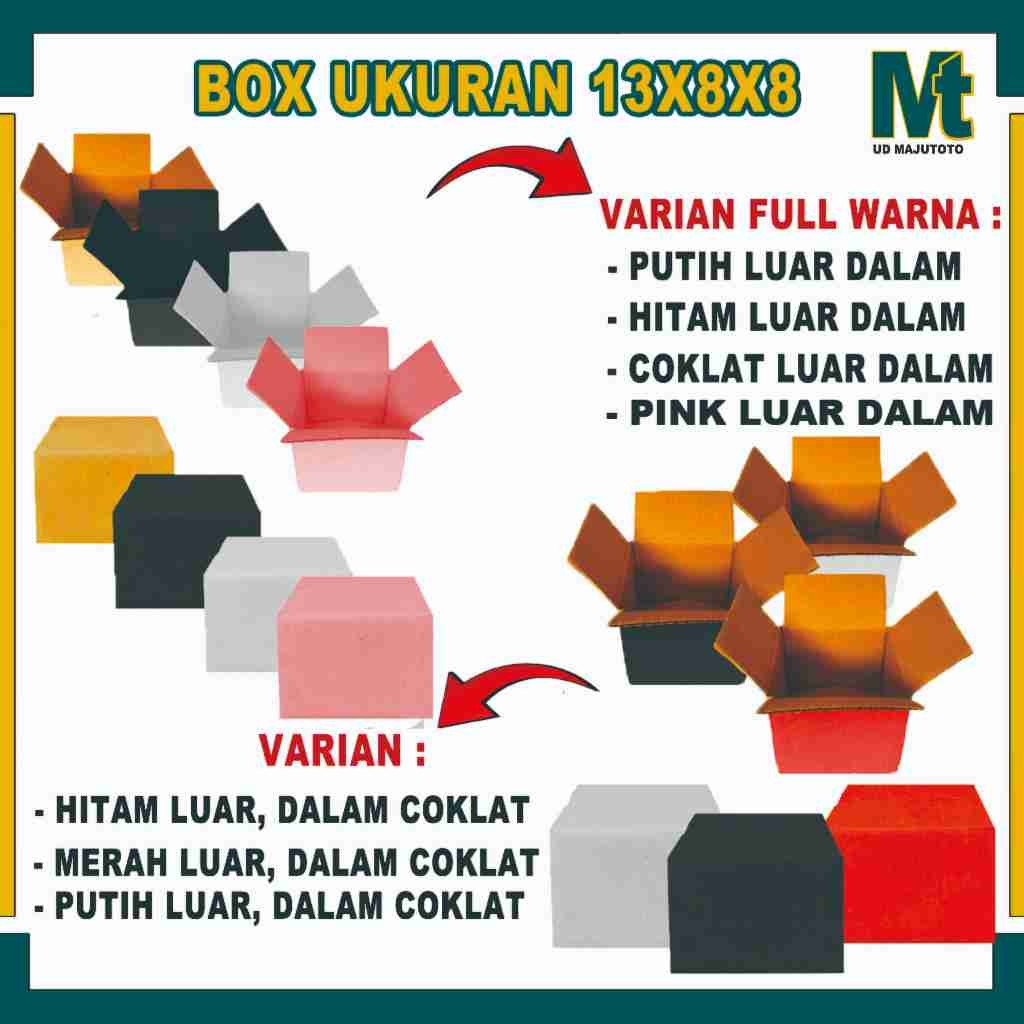 

Box 13x8x8 Cm / Box Packing A1 / Box Aksesoris / Karton polos