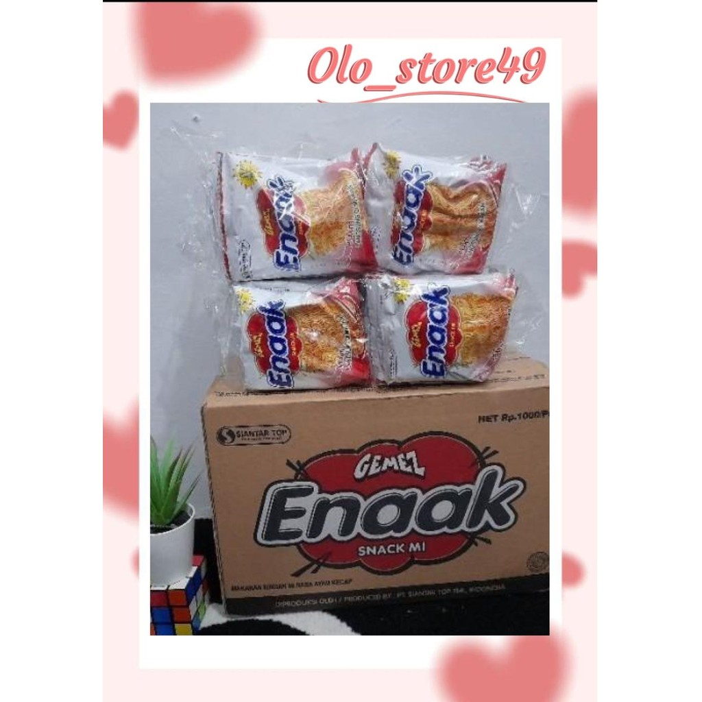 

OLO49 1DS MIE BOYKI / MIE GEMEZ ENAAK / ANAK EMAS / MIE SNACK RENTENG 1DUS