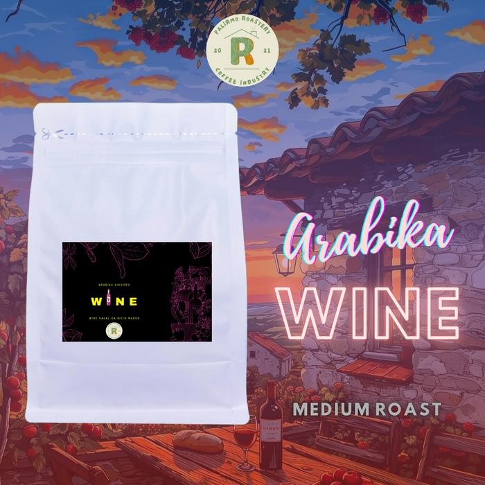

PROMO Kopi Arabika Wine Sindoro 250gr - Fine / Halus