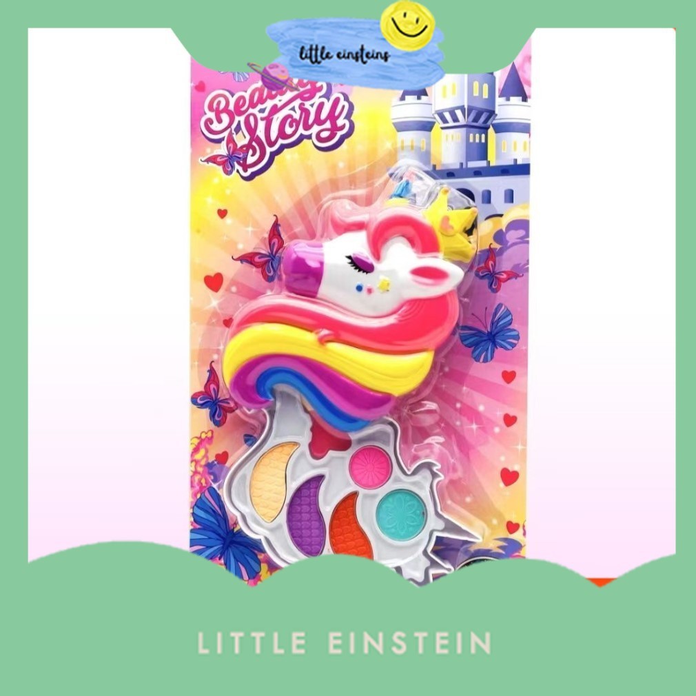 Little Einstein Mainan Anak XTS-0032 UNICORN BEAUTY STORY Mainan Makeup Salon Unicorn Kecantikan Ana