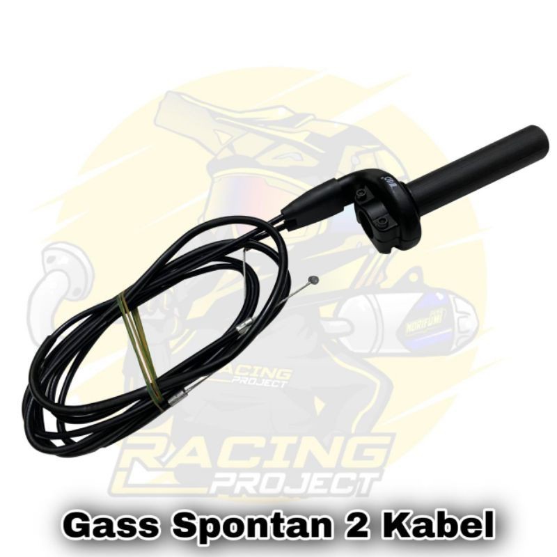 GAS SPONTAN 2 KABEL MERK TAD - GAS TEMBAK KLX CRF WR 155 DTRACKER