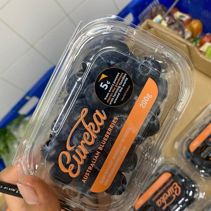 

Blueberry australia eureka jumbo manis 200 grm