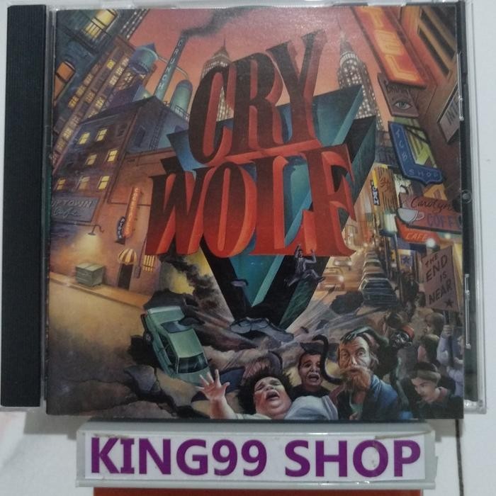 CD CRY WOLF - CRUNCH. trixter shotgun messiah bon jovi journey crazy lixx white lion firehouse cinde