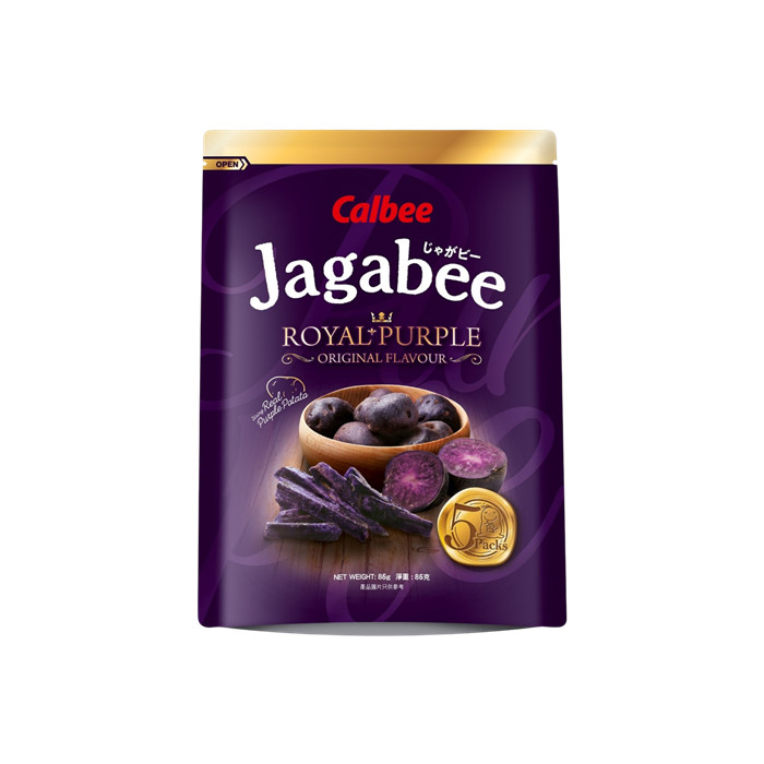 

Calbee Jagabee Potato Stick Pouch (Purple)