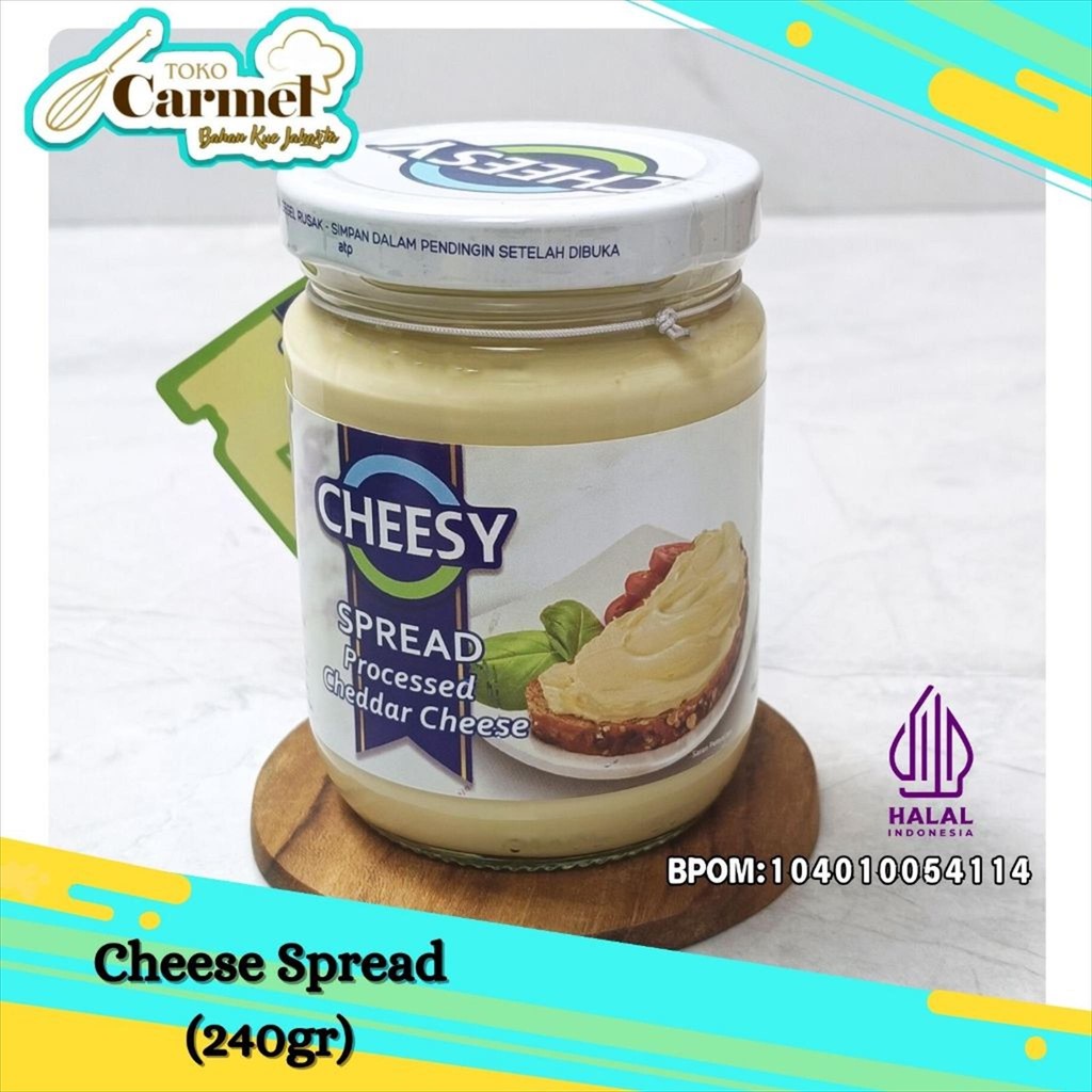 

Cheesy Cheese Spread 240gr - Keju Oles