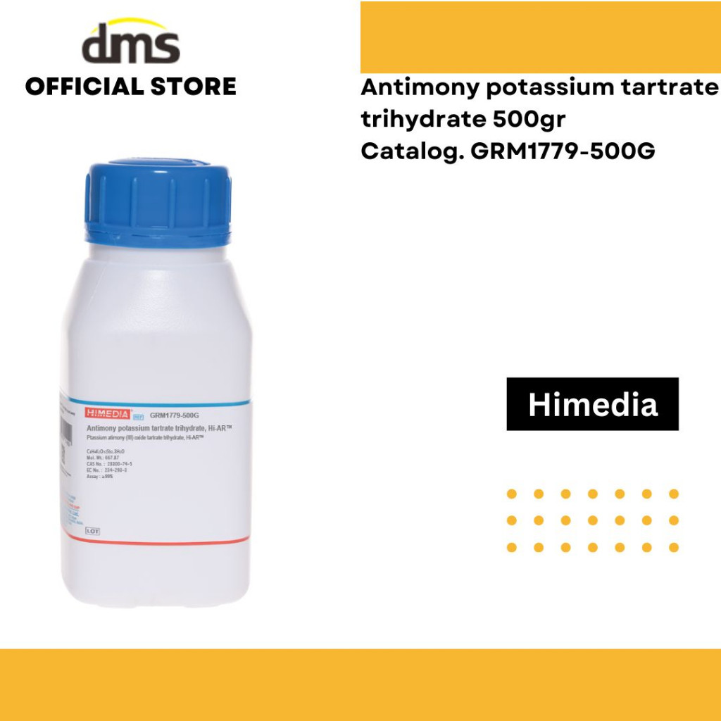 Antimony pot. tartrate trihydrate 500gr Himedia